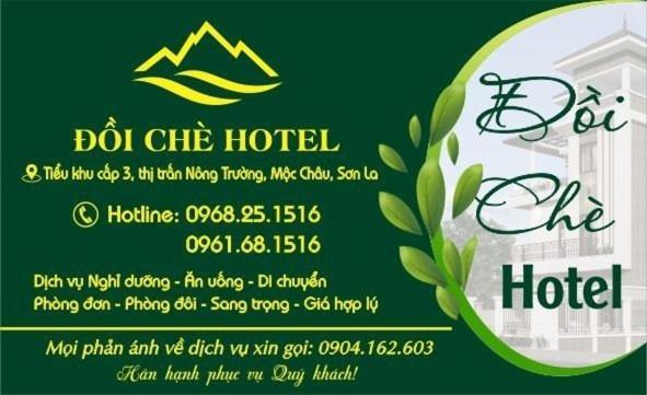 Doi Che Hotel Moc Chau Exterior foto